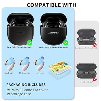 Amazon | [3ペア] Bose QuietComfort Earbuds II Bose